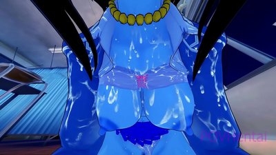 Үхээгүй охин мангас